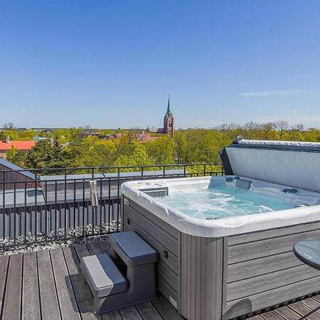 Sea View Penthouse Terrace Palanga Old Town Appartement Buitenkant foto