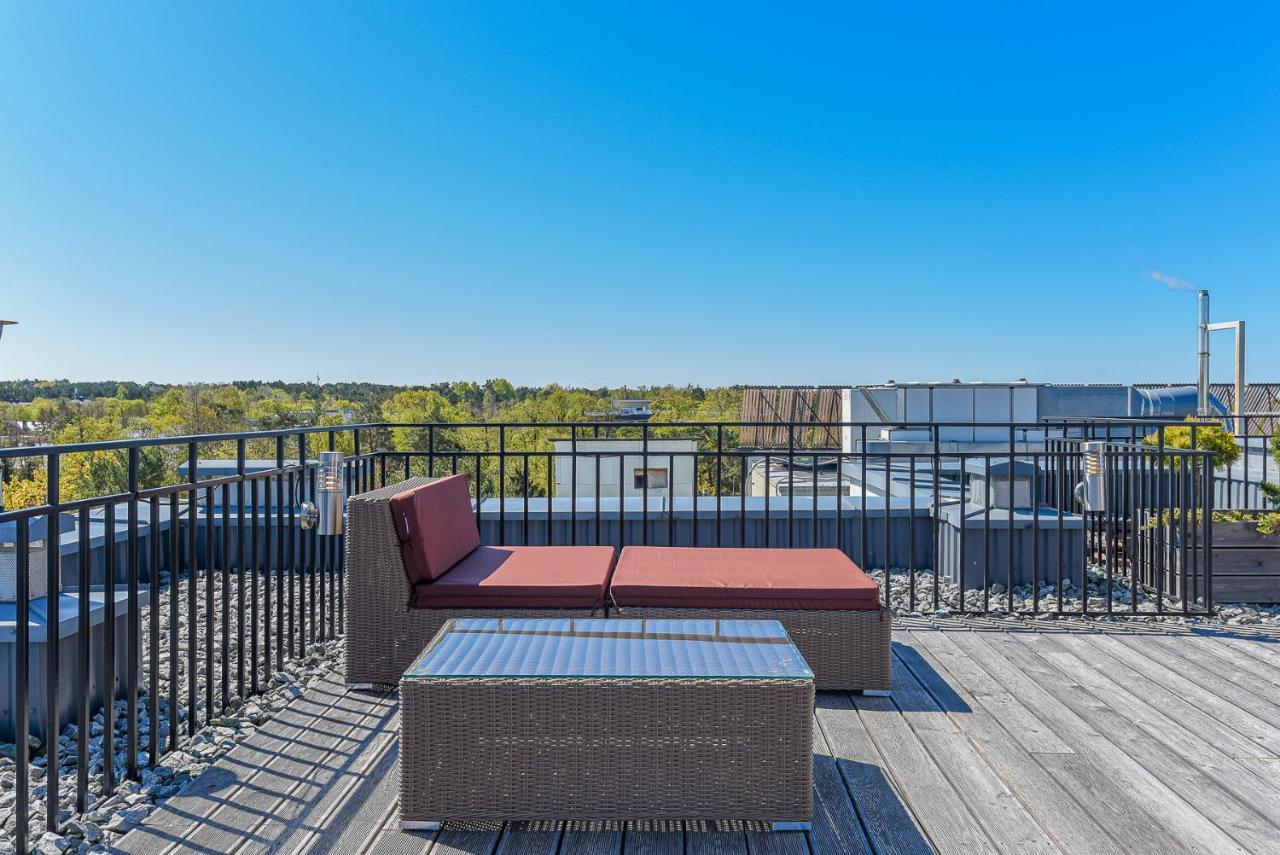 Sea View Penthouse Terrace Palanga Old Town Appartement Buitenkant foto