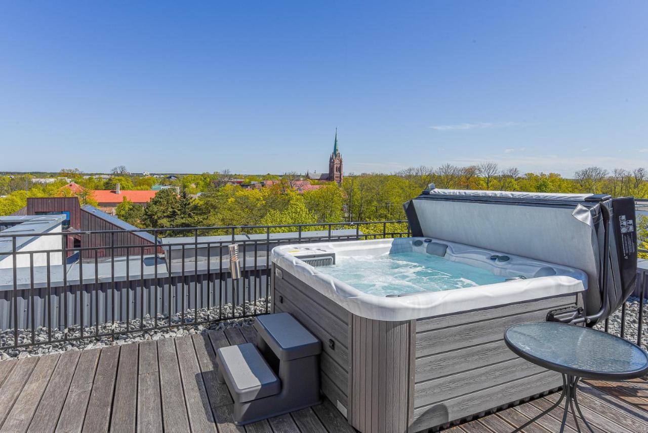Sea View Penthouse Terrace Palanga Old Town Appartement Buitenkant foto