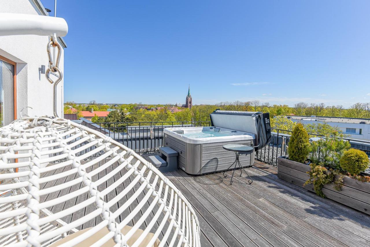 Sea View Penthouse Terrace Palanga Old Town Appartement Buitenkant foto