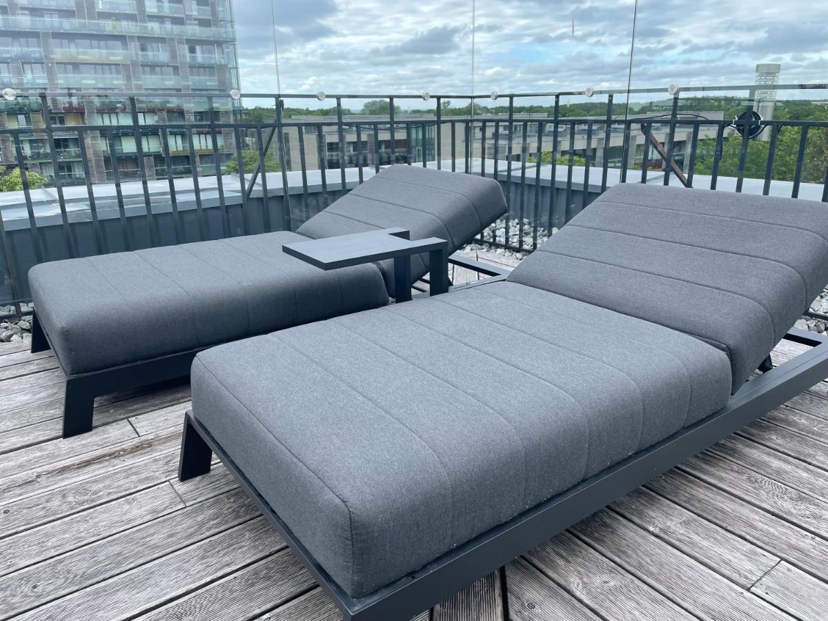Sea View Penthouse Terrace Palanga Old Town Appartement Buitenkant foto