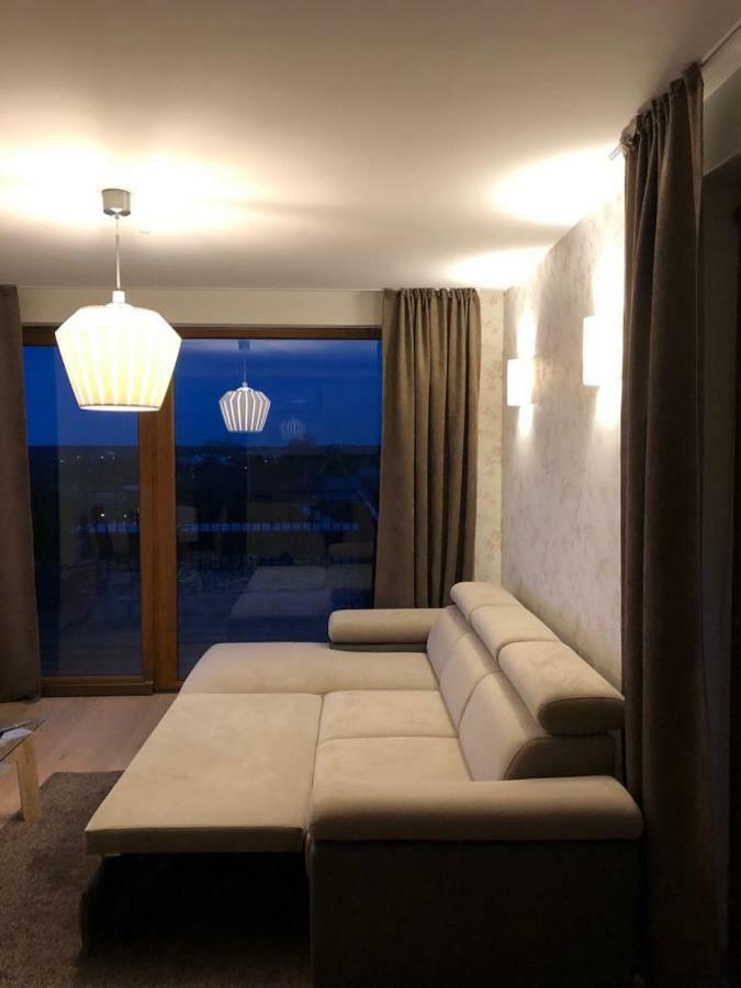 Sea View Penthouse Terrace Palanga Old Town Appartement Buitenkant foto