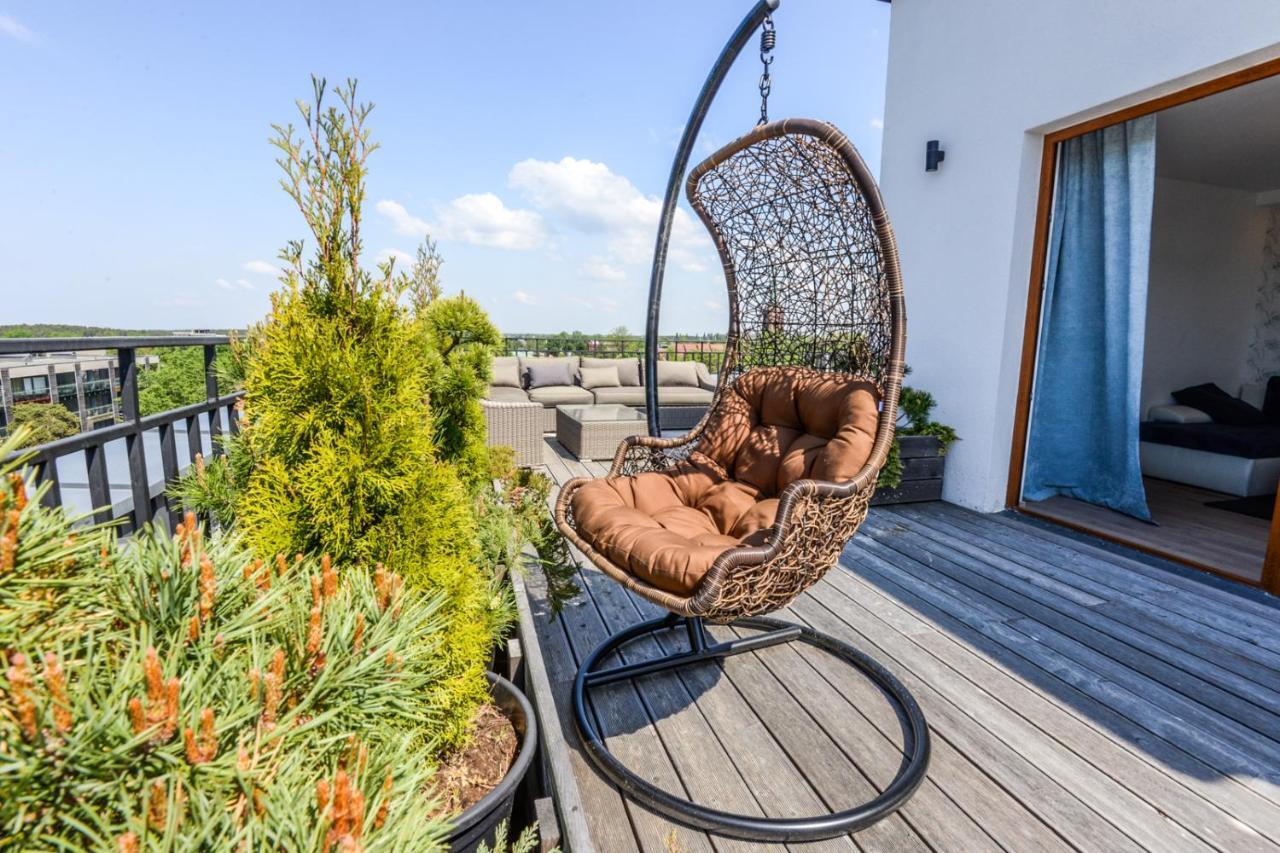 Sea View Penthouse Terrace Palanga Old Town Appartement Buitenkant foto