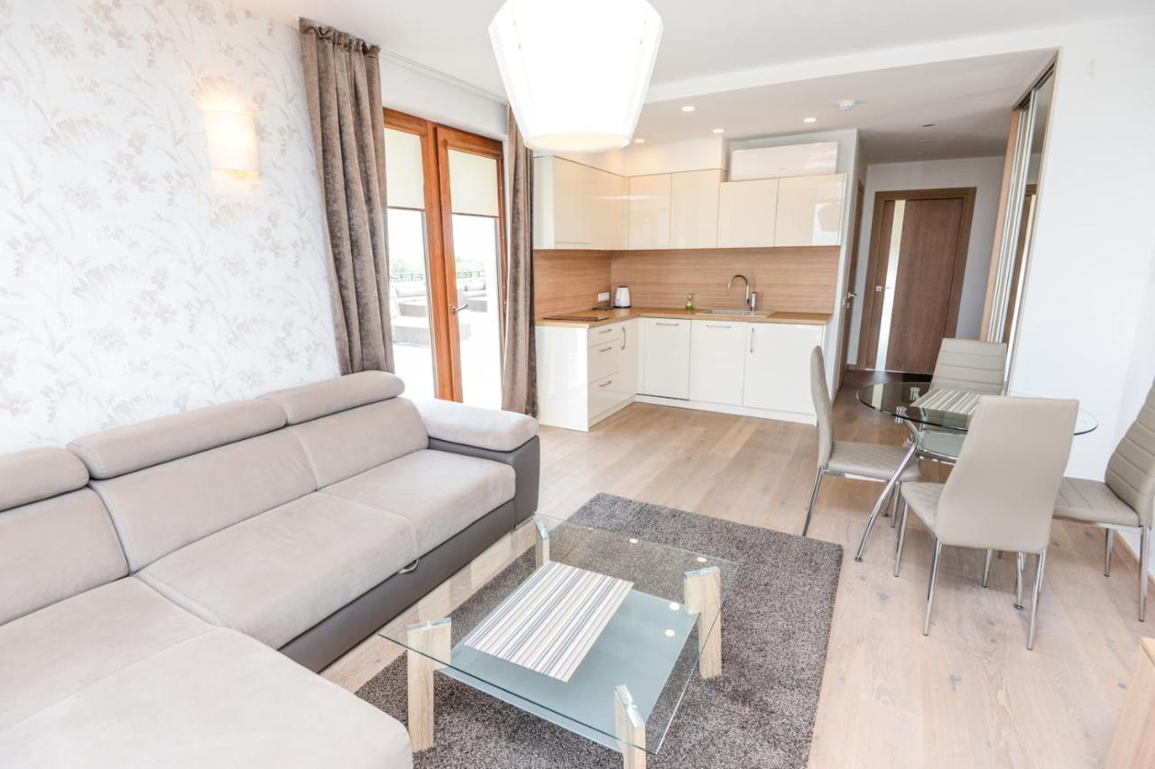 Sea View Penthouse Terrace Palanga Old Town Appartement Buitenkant foto